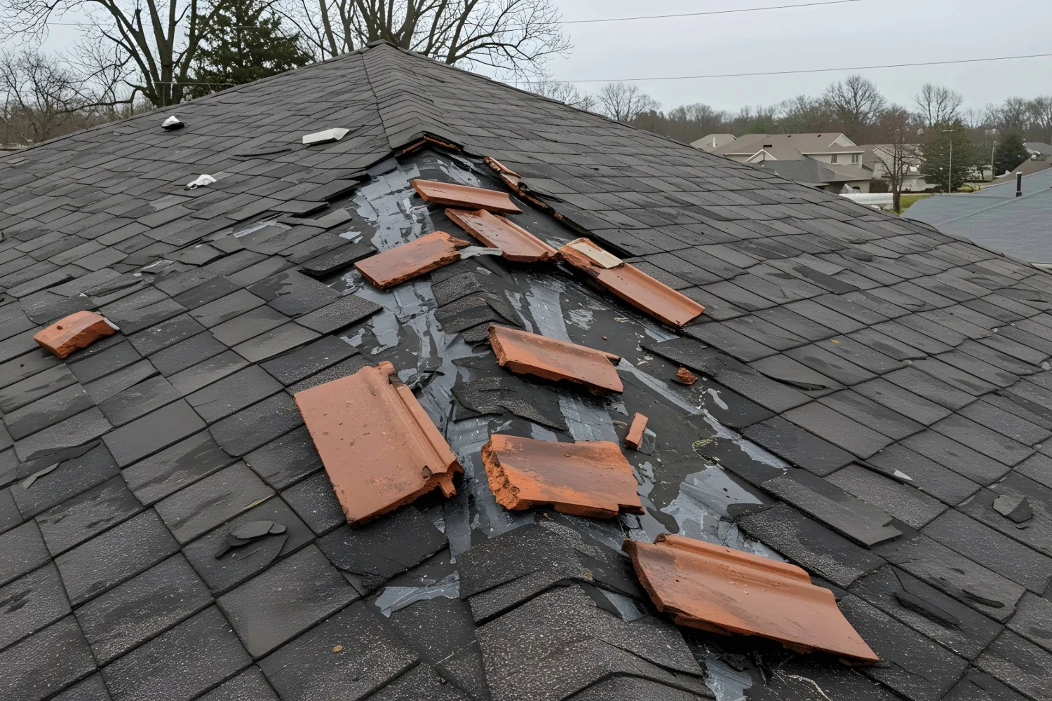 Wind Damage Insurance Claim Documentation in St Louis